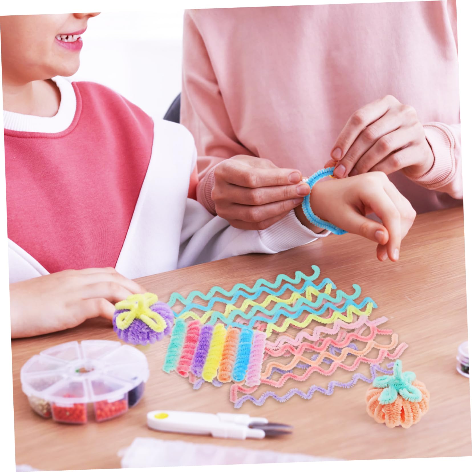 NUOBESTY 1500piezas Limpiapipas De Chenilla Para Manualidades Palitos De Creatividad Perfectos Para Decoraciones y Proyectos