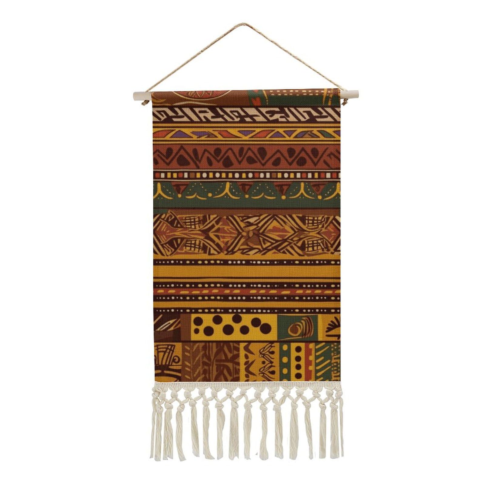 TKJMCSW African National Patterns Tapestry Wall Tapestry Tapestry Wall Hanging Poster Hanger Wall Tapestry for Bedroom Wall Hanging Vintage Posters Wall Posters Wall Paintings Hanging Decor
