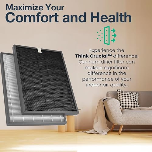 Miniatura 4 de Think Crucial Filtros purificadores de aire de repuesto compatibles con los modelos Winix J HR950 y HR1000  Incluye 1 filtro purificador de aire y 1