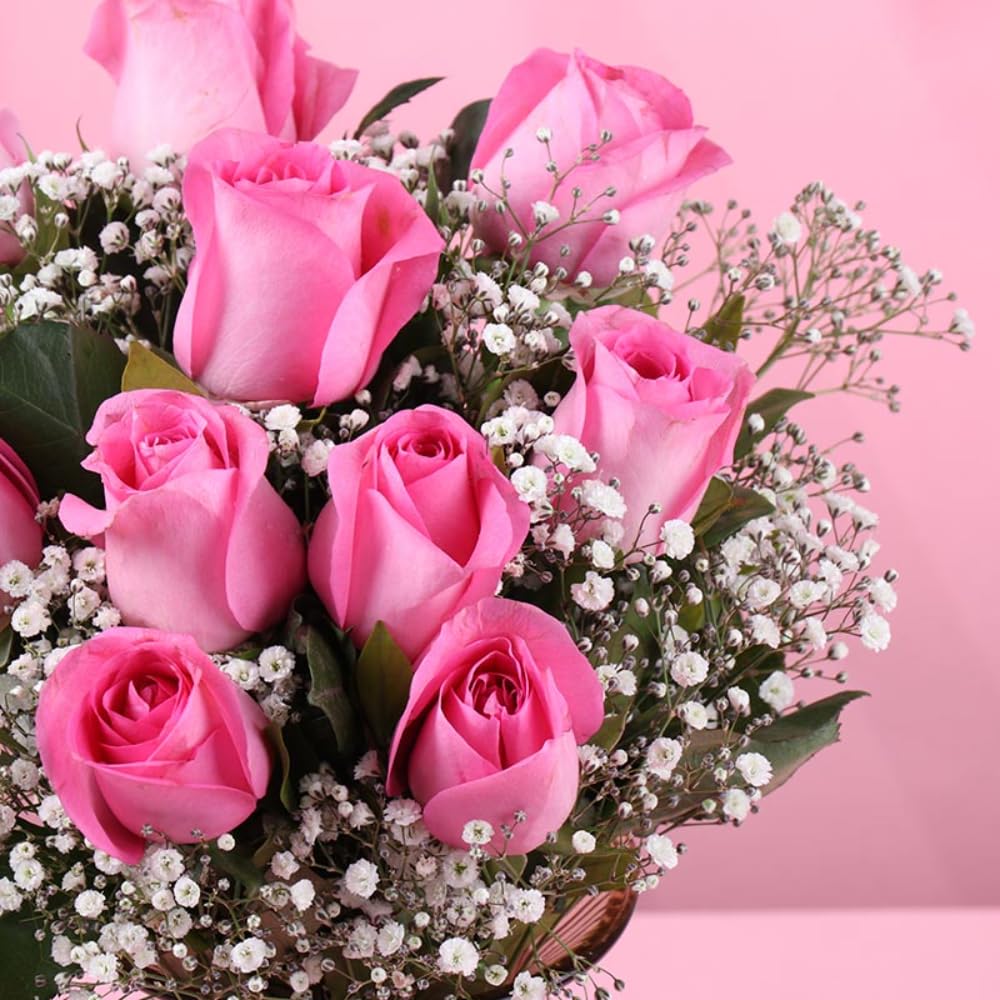 Pink Rose Bouquet - Romantic Gift Delivery -3