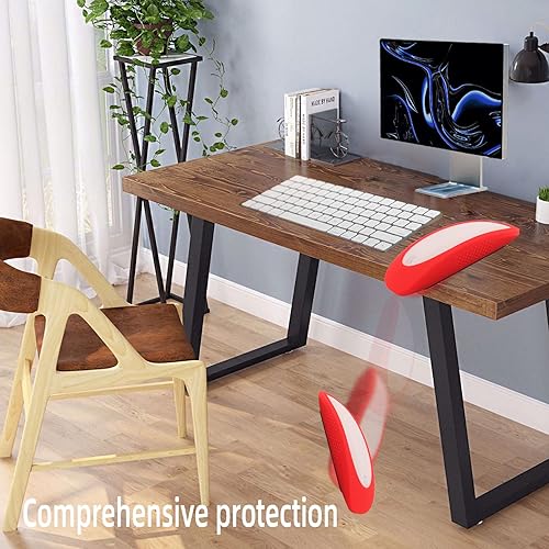 Miniatura 3 de Funda de silicona para ratón Apple Magic Mouse I&ii iMac Mouse Cover Case Funda Apple Mouse 2, guante de ratón anticaída (blanco)