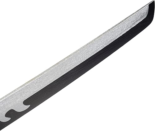 Miniatura 8 de ZiQing Espada samurai de anime hecha a mano, espada Agatsuma Zenitsu y espada Kamado Tanjirou y espada Rengoku Kyoujurou de 41 pulgadas, varios