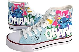 Stitch Ohana Canvas Shoes for Girls