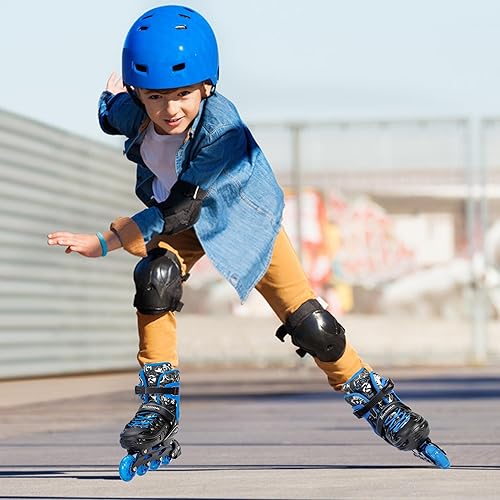 Miniatura 7 de Inline Skates for Kids and Adult, Adjustable Fun Illuminating Skates for Girls, Boys, Women and Men Outdoor and Indoor, Beginners