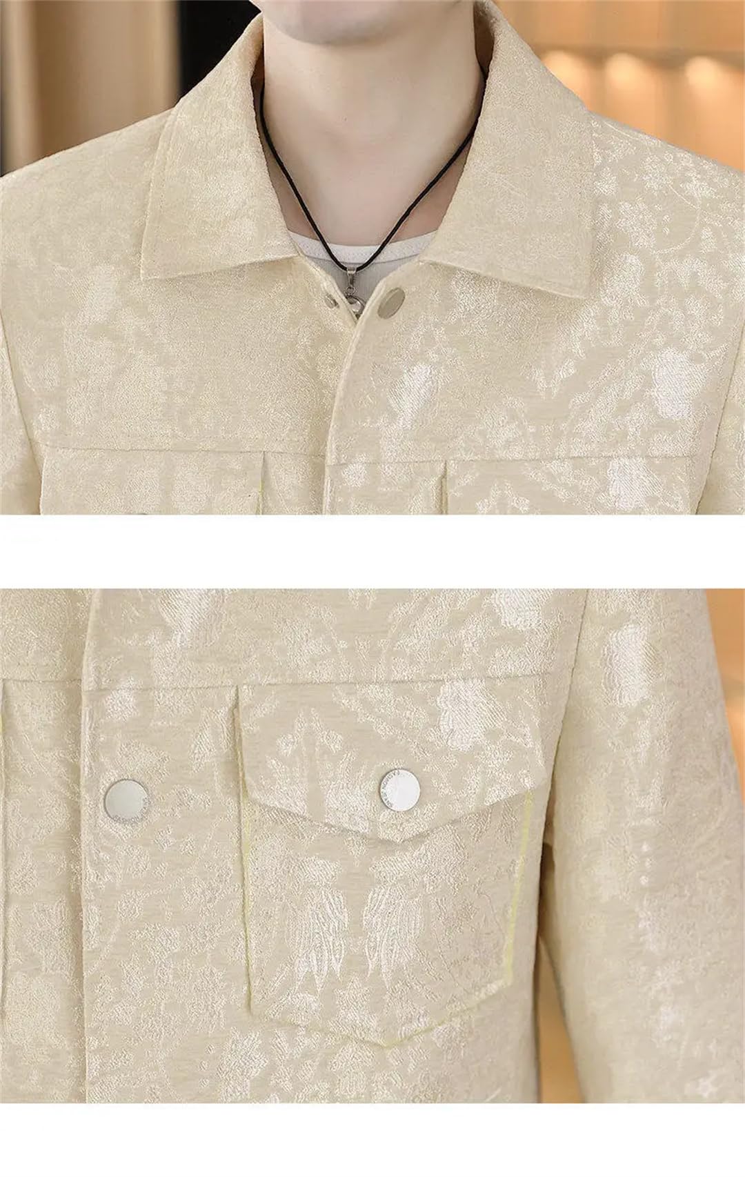 Męska wiosenna kurtka z nadrukiem w stylu vintage slim fit kurtki biznesowe wszechstronne towarzyskie codzienne płaszcze