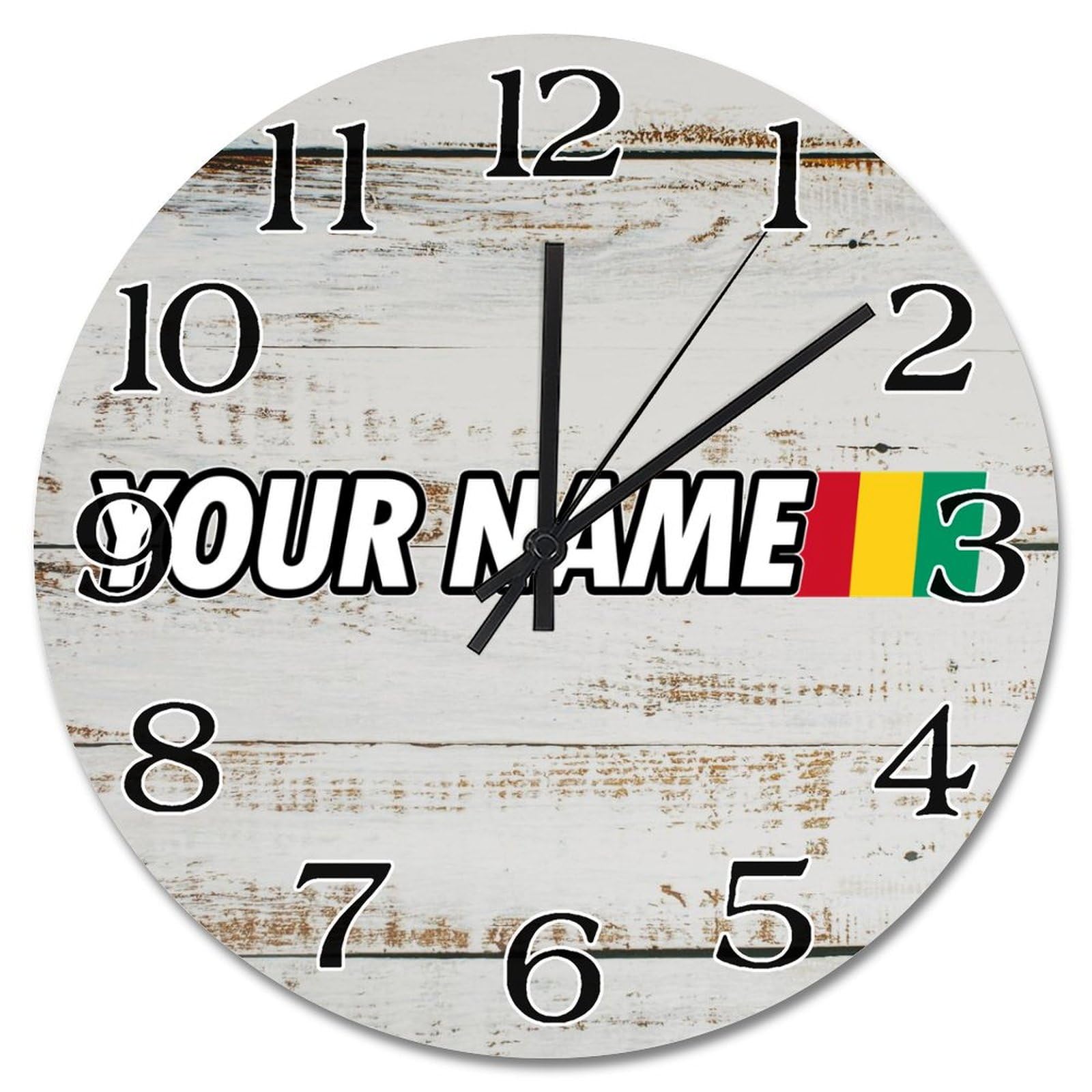 Horloge murale Guinée silencieuse pour retrouver le sommeil sans bruit