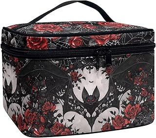 Bolsa de maquillaje, bolsas de cosméticos gót...