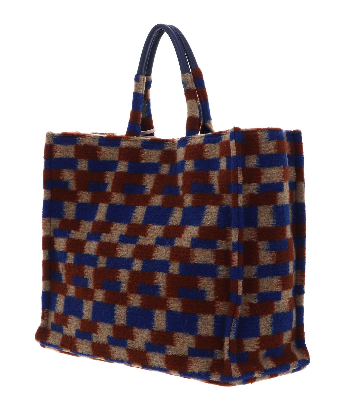 COCCINELLE bolso shopper Never Without Bag Preppy Grained Leather Shopper Multi