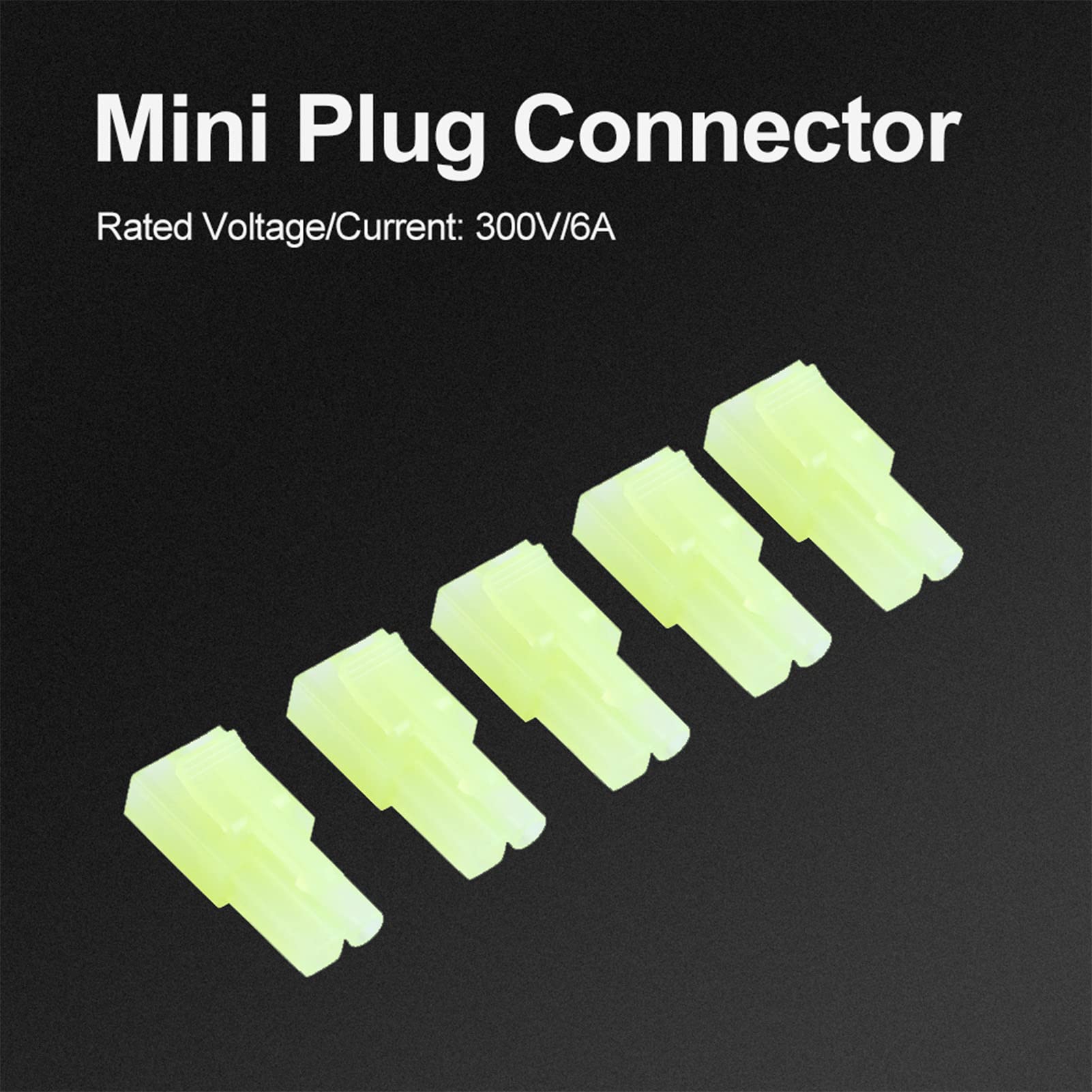 Agatige 5 works Mini TamiyaStyle Connector Plugs Mini Tamiya Plug Male & Female - Image 4