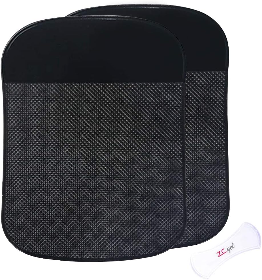 ZC GEL Car Dashboard Sticky Mat, Reusable and Washable AntiSlip Cell