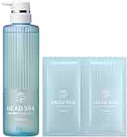 Amazon | h&s深ヘッドスパ シャンプー 435g+(10g+10g) ポンプ+お