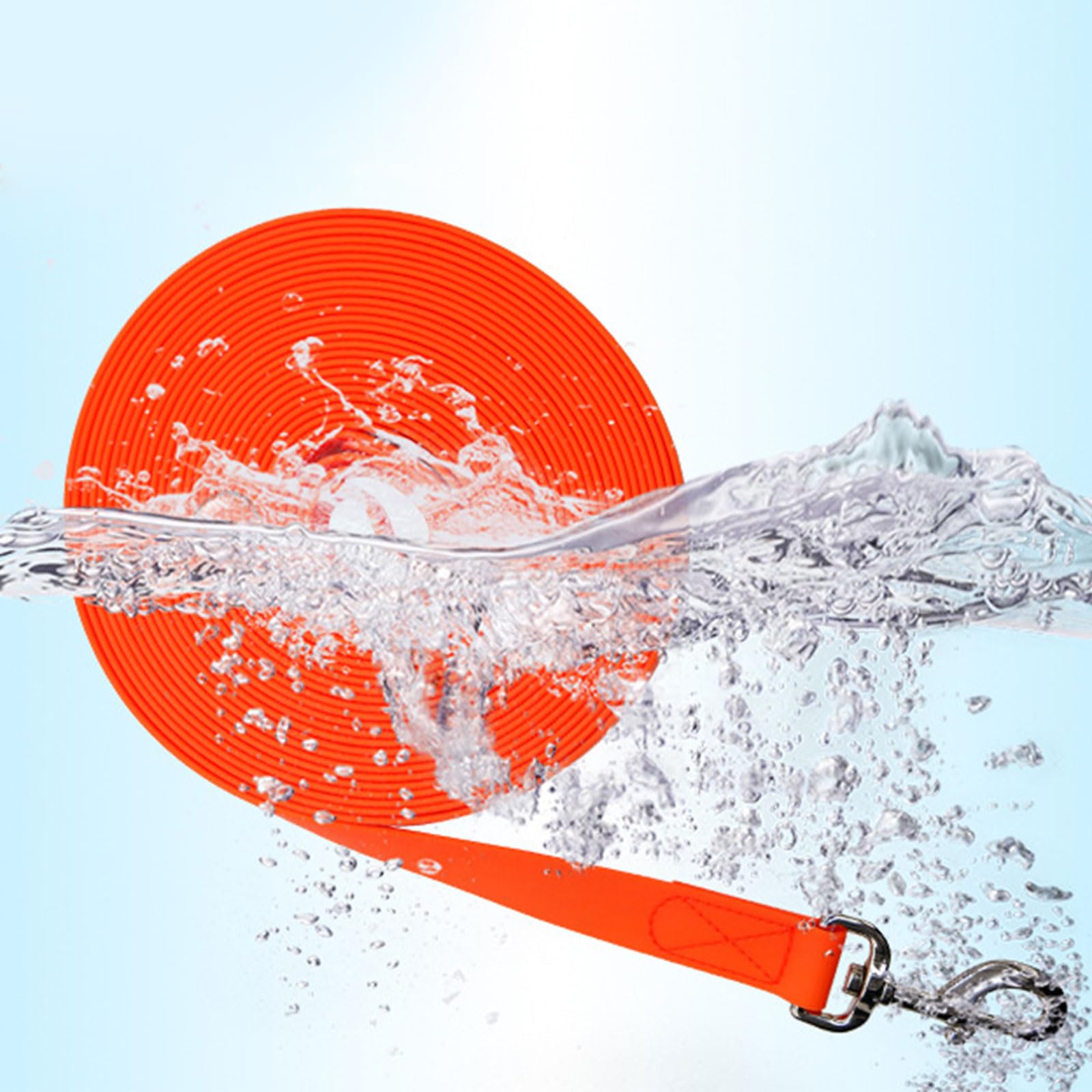 PVC Hundeleine für Training, Gehleine für große, mittelgroße und kleine Hunde beim Gehen, Robustes Seilzubehör, wasserdichte PVC Hundeleine