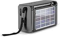 Vista 3 de QFX R-37 6-Band (AM, FM, SW1 - SW4) Linterna LED Bluetooth Radio solar (modelo 2021)
