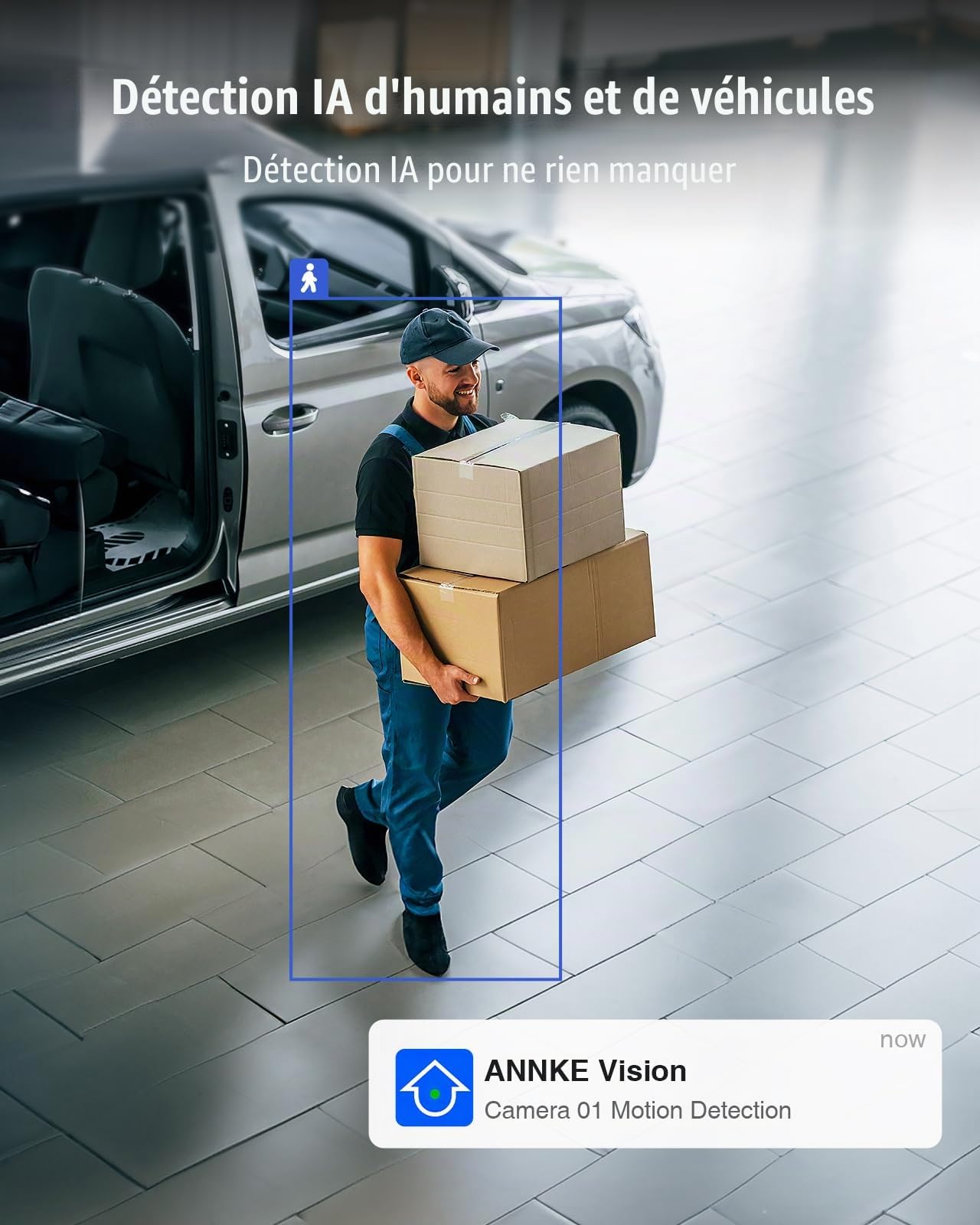 ANNKE NVR 32 Canaux 12MP sans Ports PoE, Enregistreur Vidéo Réseau H.265+