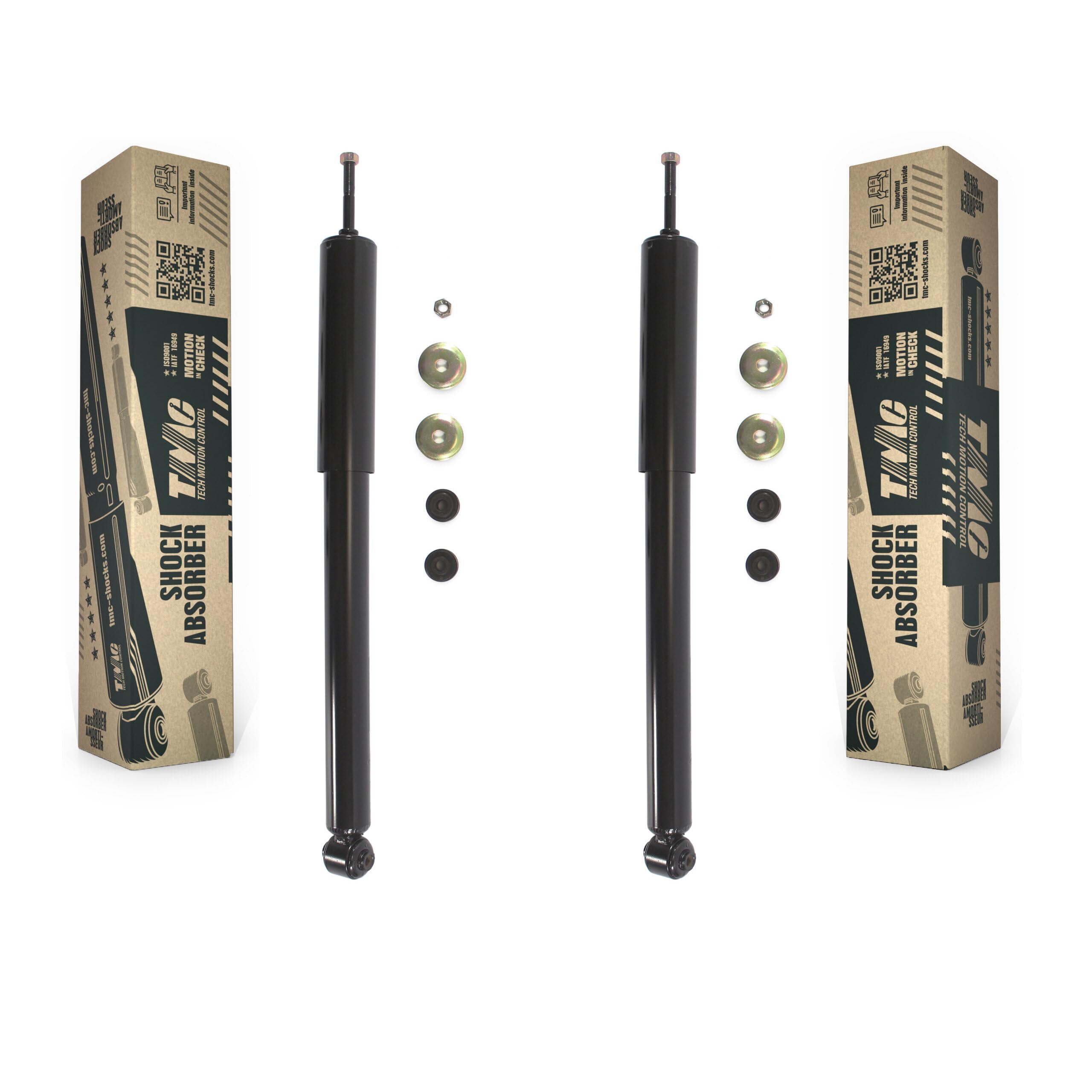TMC Rear Suspension Shock Absorbers Pair Replacement For Honda Civic - Left Right Side (Driver Passenger) K78-100412 — view 144