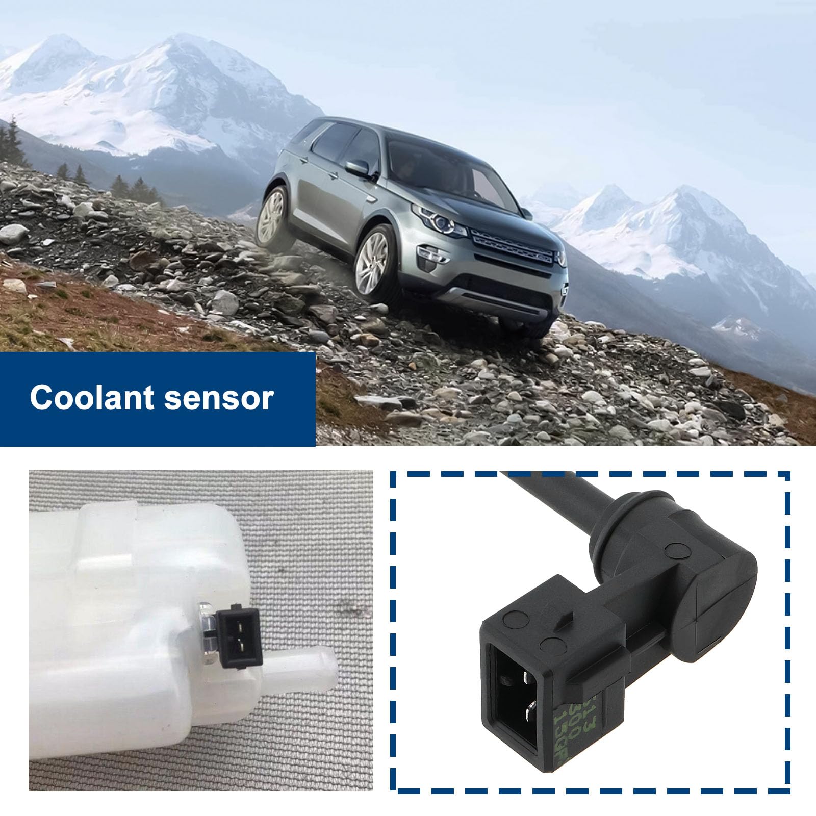 Czujnik temperatury płynu chłodzącego silnik PCJ500030 PCJ500030 kompatybilny z Land Rover kompatybilny z Discovery 3 i 4 TDV6 SDV6