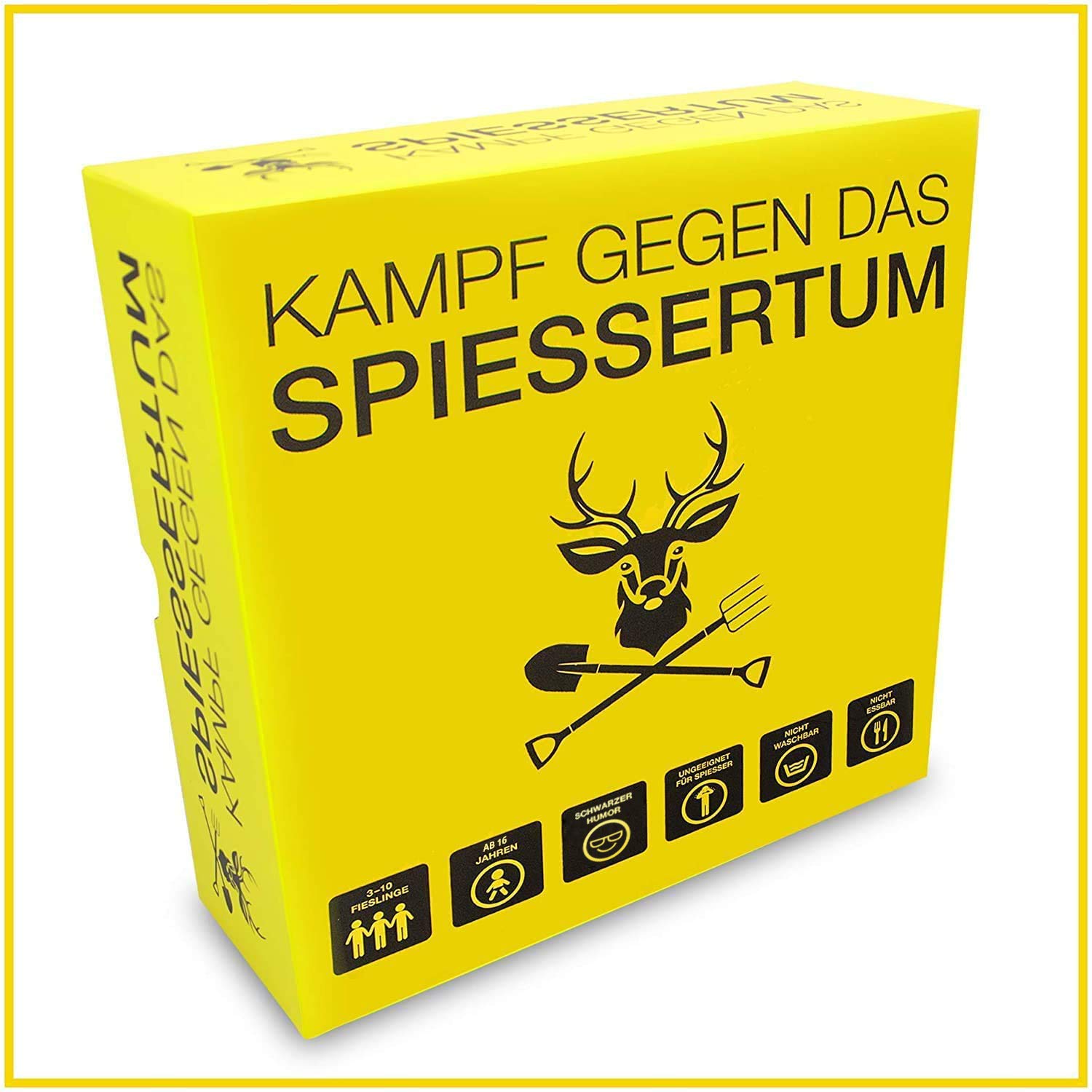 KAMPFHUMMEL Kampf gegen das Spiessertum - das fiese deutsche Kartenspiel für Leute mit schwarzem Humor