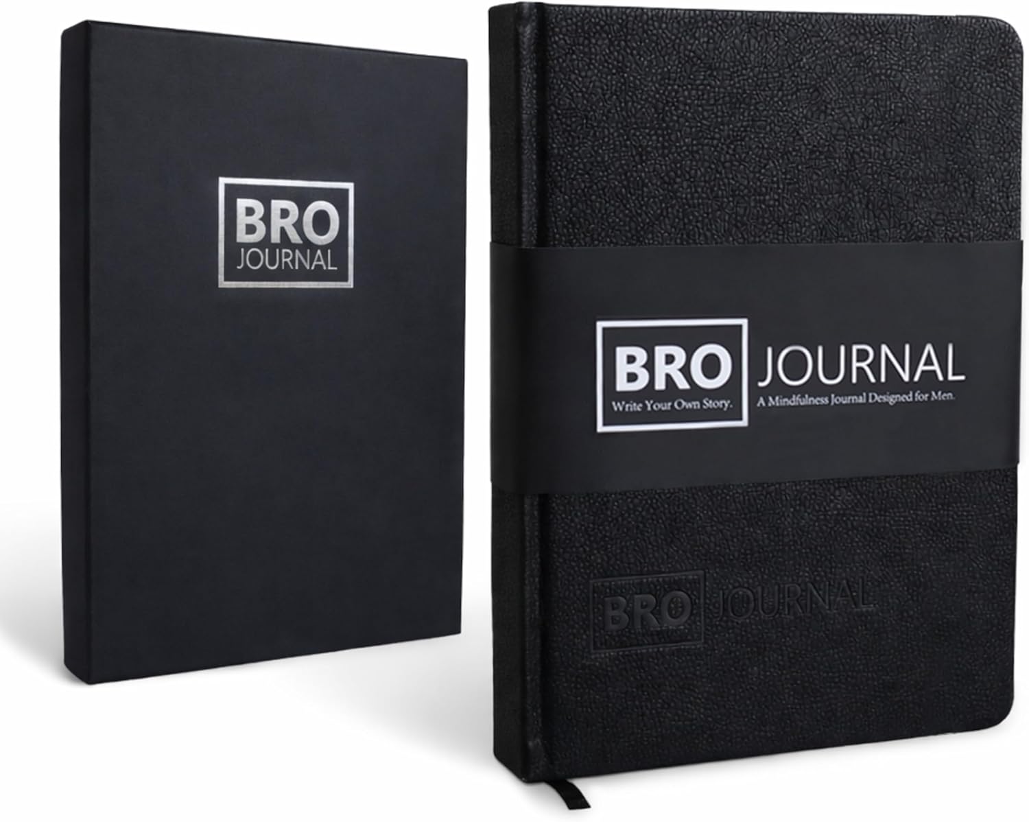Self Mastery Journal for Men | 12-Week Guided System for Gratitude, Mindfulness & Habit Building with Structured Daily Prompts | Build Discipline & Mental Clarity | A5 Vegan Leather Hardcover | Gift-Ready
