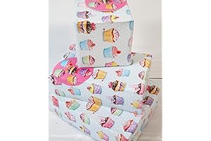 Abacus Cards Cupcake Wrapping Paper: Eco-Friendly Charm for Your Sweet Treats