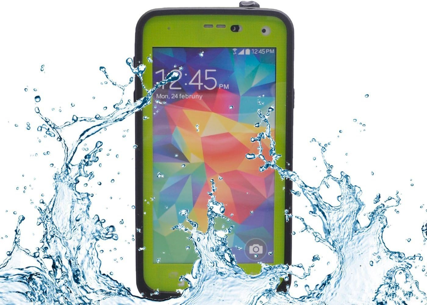 Samsung Galaxy S5 Case,nika Shop, Waterproof Slim Case for Samsung Galaxy S5 (Green)