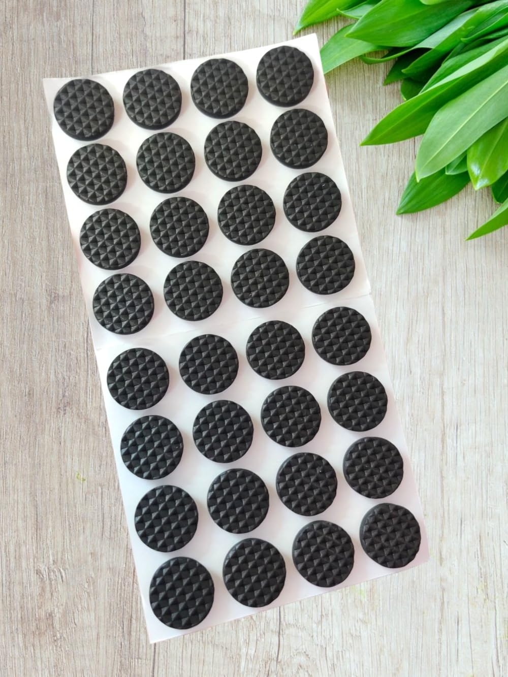 A2K Zone Self-Adhesive Non-Slip Round Furniture Pad for Sofa, Chair, Cupboard Noise Insulation for Floor Home Assessors (Small Size: 1.8 x 0.4 Cm), Black Colour 32 Pcs (B0DF51DZXY) Amazon Price History, Amazon Price Tracker