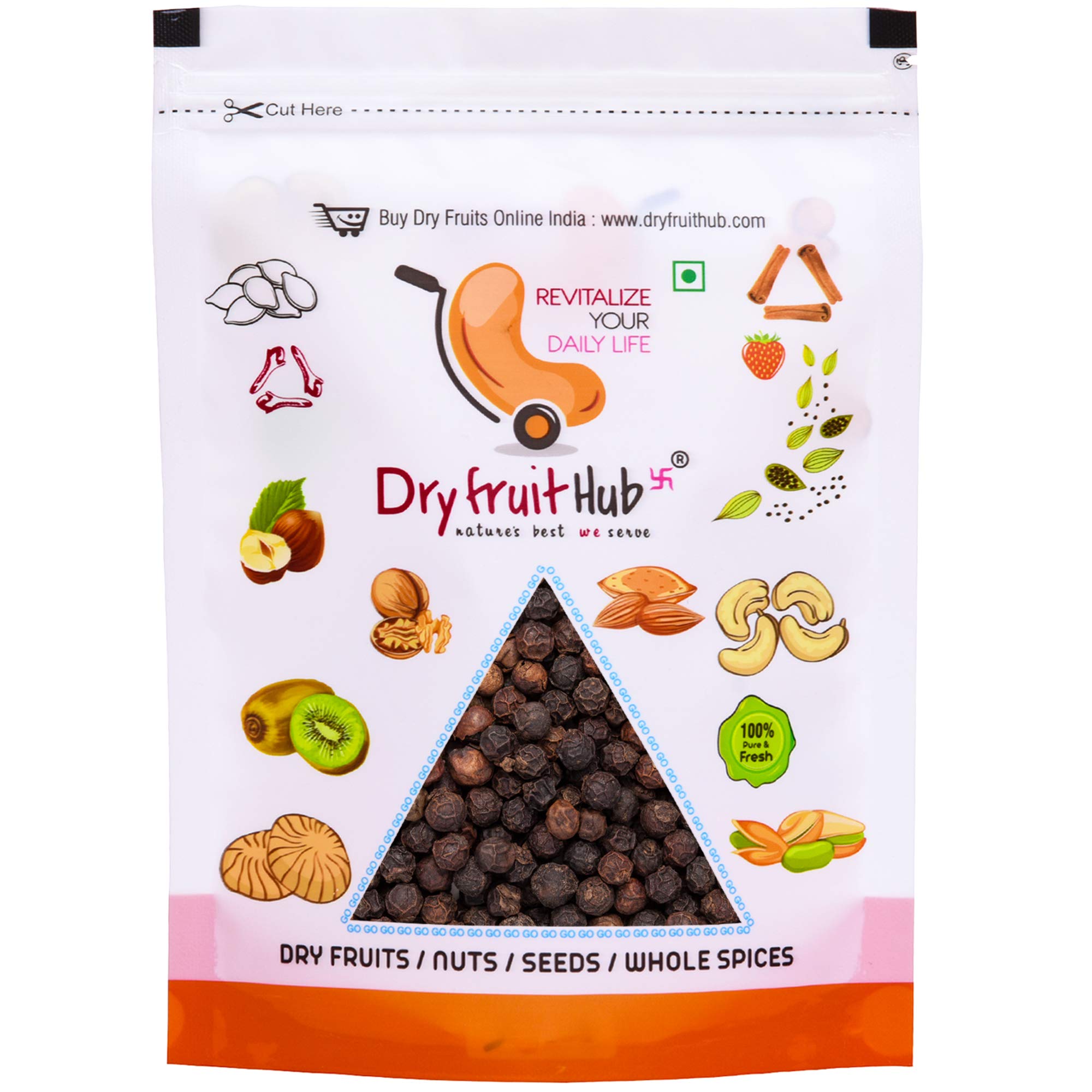 Dry Fruit Hub Black Pepper (Kalimirch) 500gms (B01N29UQ6C) Amazon Price History, Amazon Price Tracker