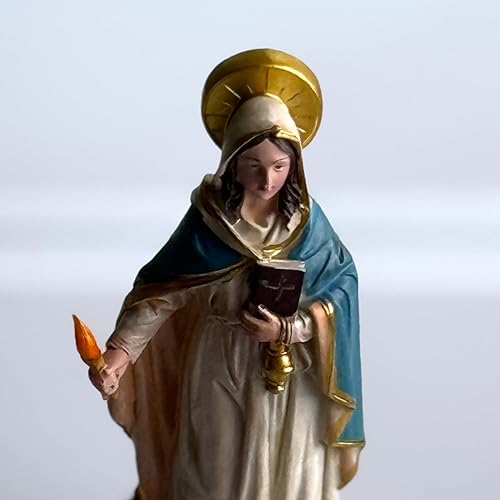 Miniatura 6 de Santa Marta de Betania Estatua de Resina - Figura Católica de 8" | Santa Marta de Betania, Figura Catolica - Estatua de Resina