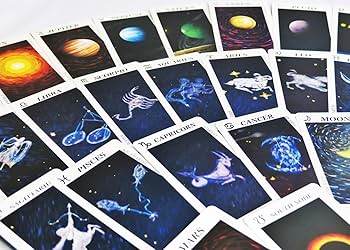 Amazon.co.jp: アストロロジーカード 宇宙 オラクルカード 36枚