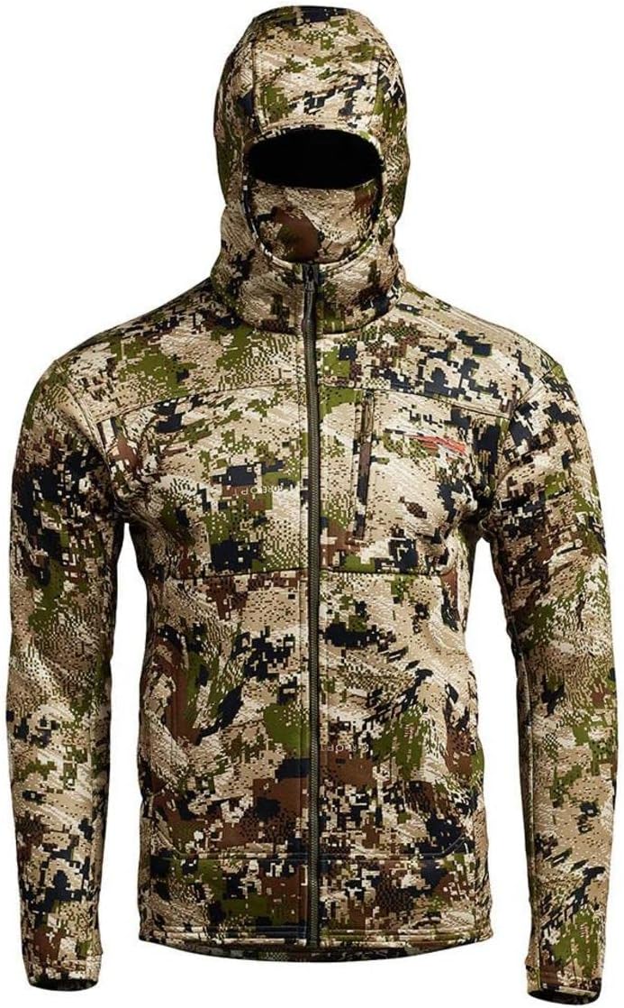 Traverse Hoodie - Breathable Heavyweight Fleece Mens Camo Sweatshirt, Optifade Subalpine, Extra Large