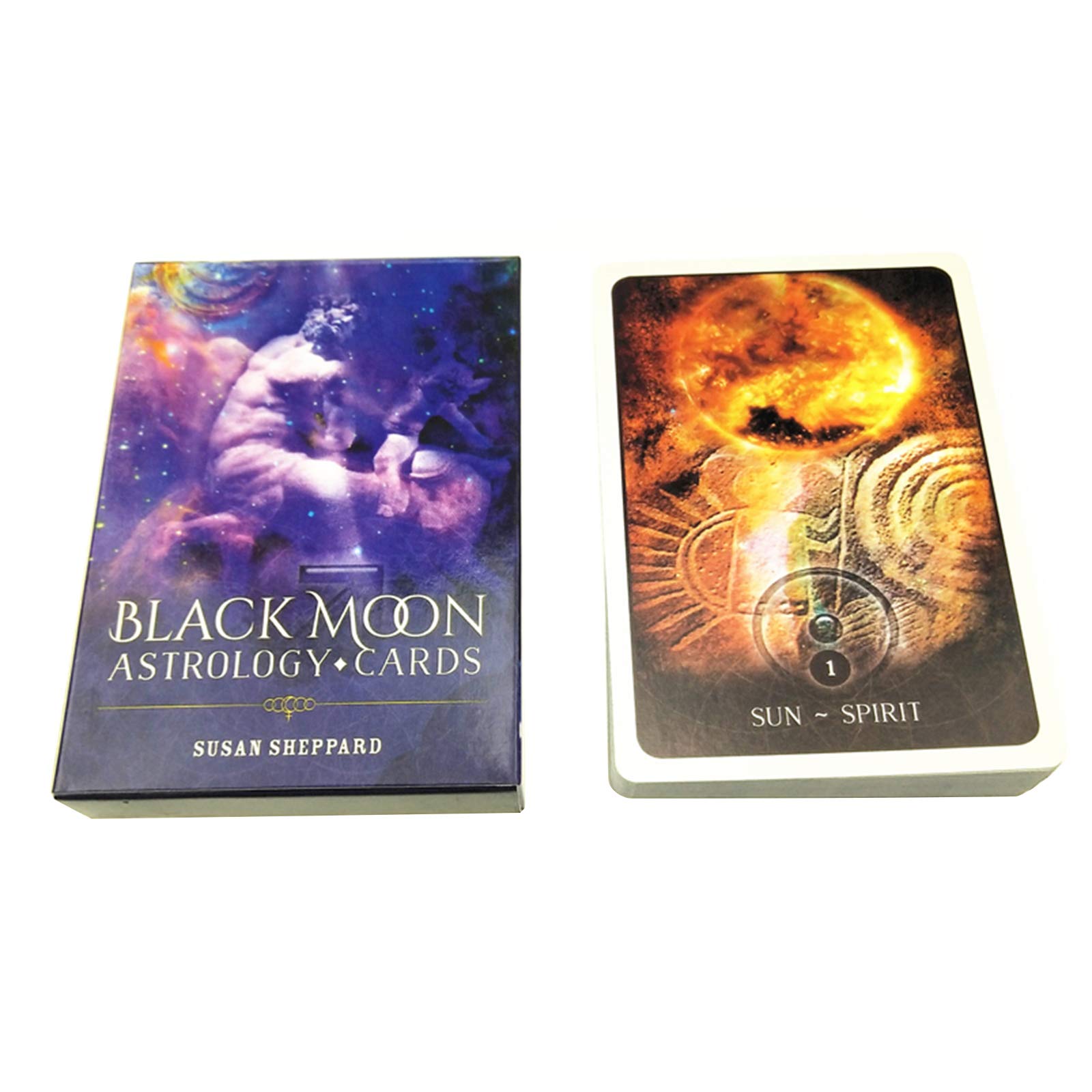 Buy Manmantihui Tarots Black Moon Astrology Oracle Cards Full English