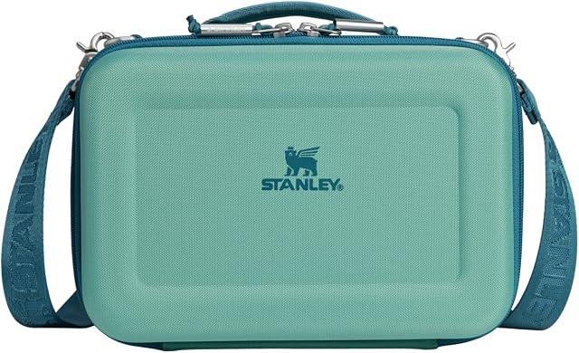 STANLEY EVA Insulated Mini Lunch Box, 4.2-quart, Crush Resistant, Adjustable Strap, BPA-Free, Spring Green