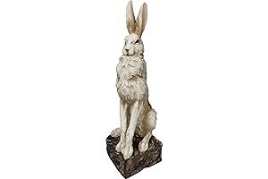 Large Rattan Bunny Outdoor Decor