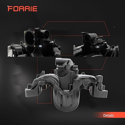 Miniatura 5 de Colector de admisión superior con juntas compatibles con 615-375, Select 2007-2008 Ford E-150 E-250 F-150 Lobo w/4.6L V8 7L3Z-9424-F