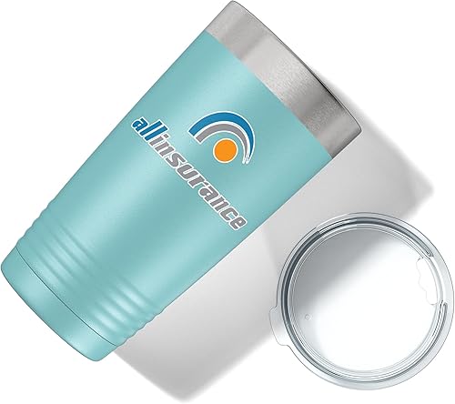 Miniatura 5 de Vaso personalizado de 20 onzas (17 colores) impreso aislado de acero inoxidable recubierto en polvo con tapa, artículos promocionales personalizados