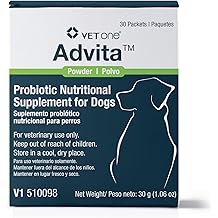 VetOne Advita Probiotic Nutritional Supplement for Dogs - 30 Packets