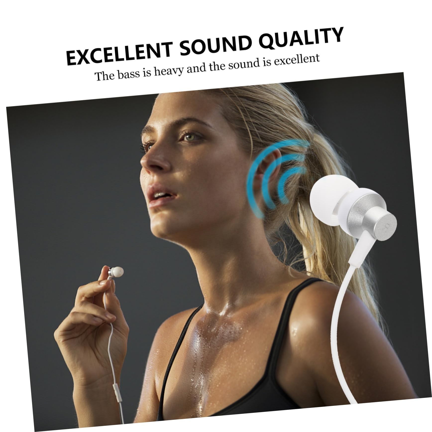 jojofuny 3 Piezas Gafas VR Auriculares Intrauditivos Auriculares con Cable Auriculares con Cable Auriculares Supraaurales Auriculares Intrauditivos Auriculares De Plástico Auricular