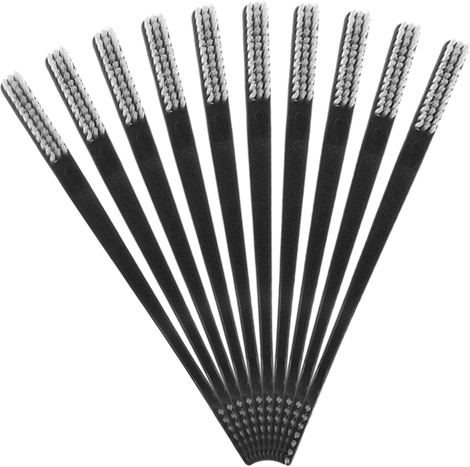 10-Piece Double-Headed Cleaning Brush Set Mini Multi-Functional Metal Surface Brush for Small Details Versatile Cleaning Tool Sturdy Bristles for Home and Travel