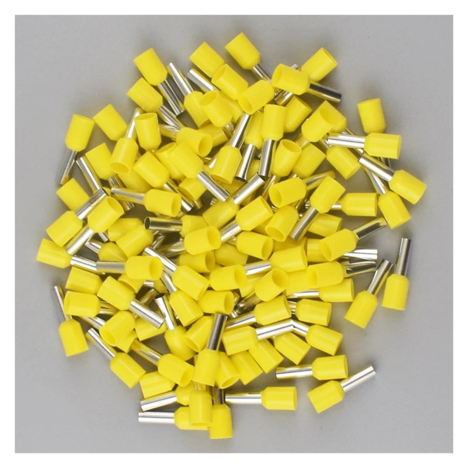 1000 pz/pacco Terminale Estremità del Cavo Isolato A Crimpare E0508 ​​1008 1508 7508 2508 Puntali Terminali a Pressione Terminali A Crimpare Tubolare(Red,E6012-1000PCS)