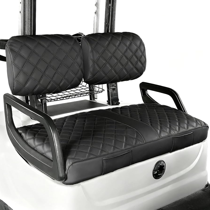 Amazon.com: WEIMELL Vinyl Leather Golf Cart Front Seat Cover for