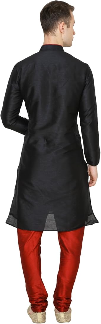Royal Kurta Men's Silk Kurta & Pyjama Set