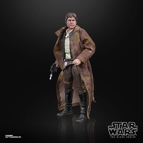 Miniatura 5 de Star Wars The Black Series Han Solo (Endor) - Figura de acción coleccionable de 6 pulgadas de la película “Return of The Jedi”, para niños de 4 años