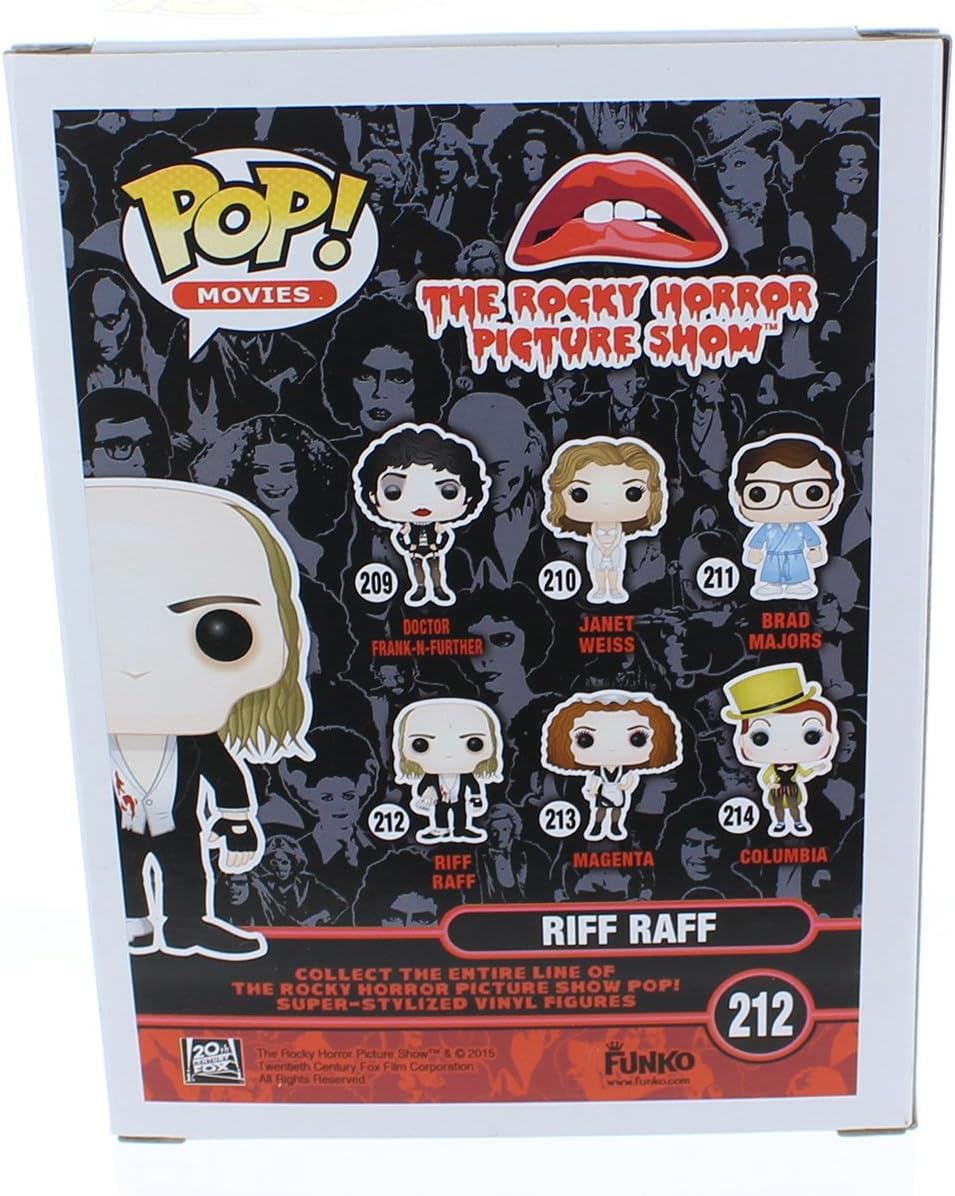 Funko Rocky Horror Picture Show Pop! Riff Raff #212 Vinyl Figure
