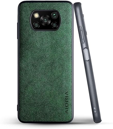 Miniatura 6 de AIORIA para Xiaomi Poco X3 NFC Case, 6.67 pulgadas Poco X3 pro caso Premium PU cuero cubierta del teléfono diseño retro Funda protectora completa