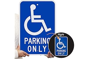 SmartSign Basics Handicap Parking Sign: A Remarkable Guide for Parking with Confidence