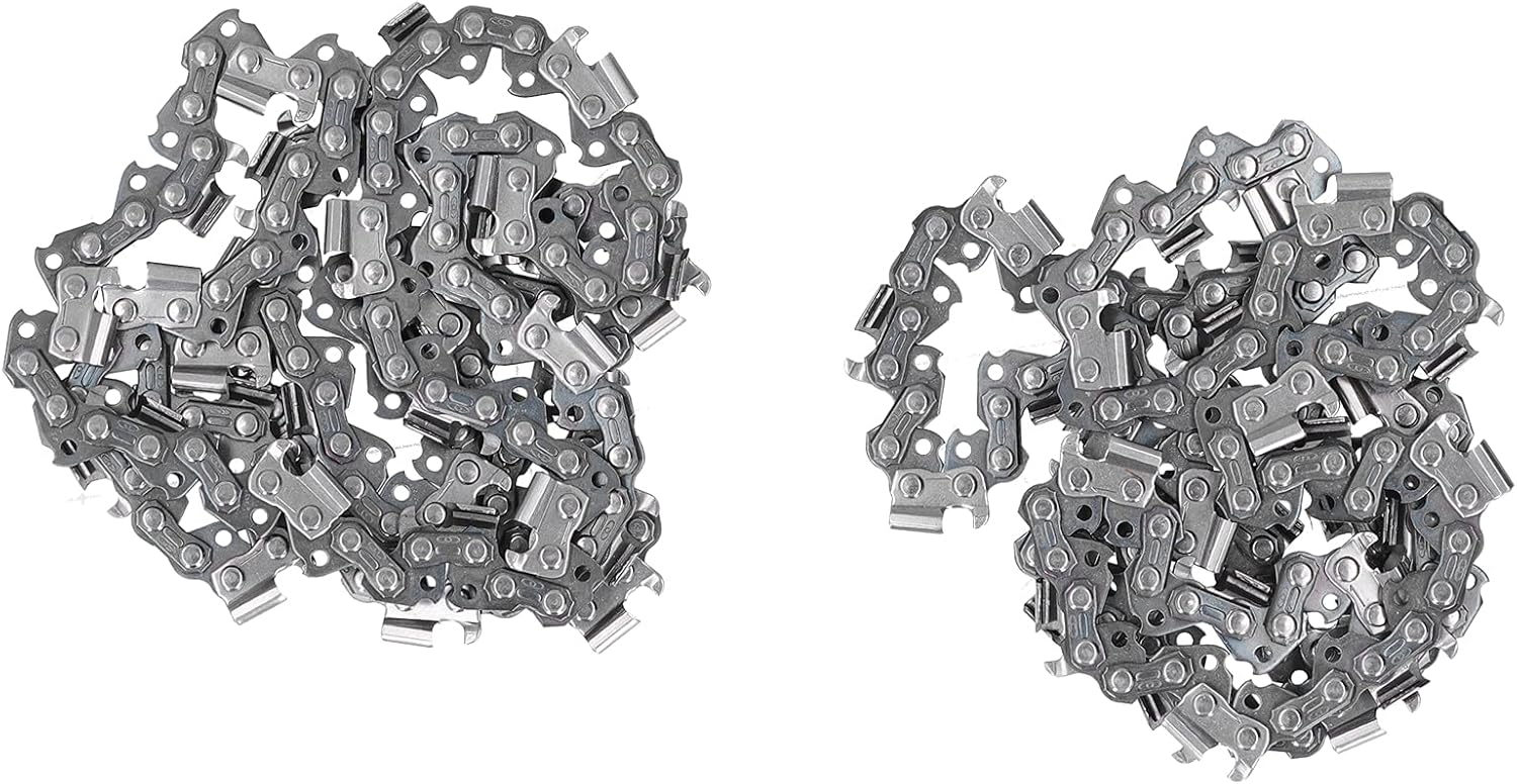 18インチ 2個パック チェーンソーチェーン 合金鋼 腐食 高速放散 簡単取り付け プロ用 DIY用 (-1011210682412