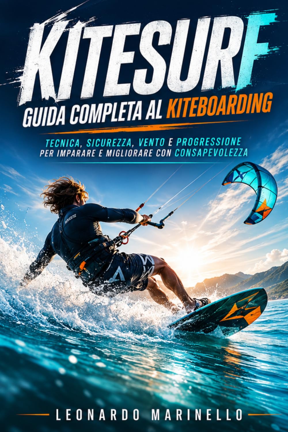 Kitesurf Guida Completa al Kiteboarding: Tecnica, Sicurezza, Vento e Progressione per Imparare e Migliorare con Consapevolezza