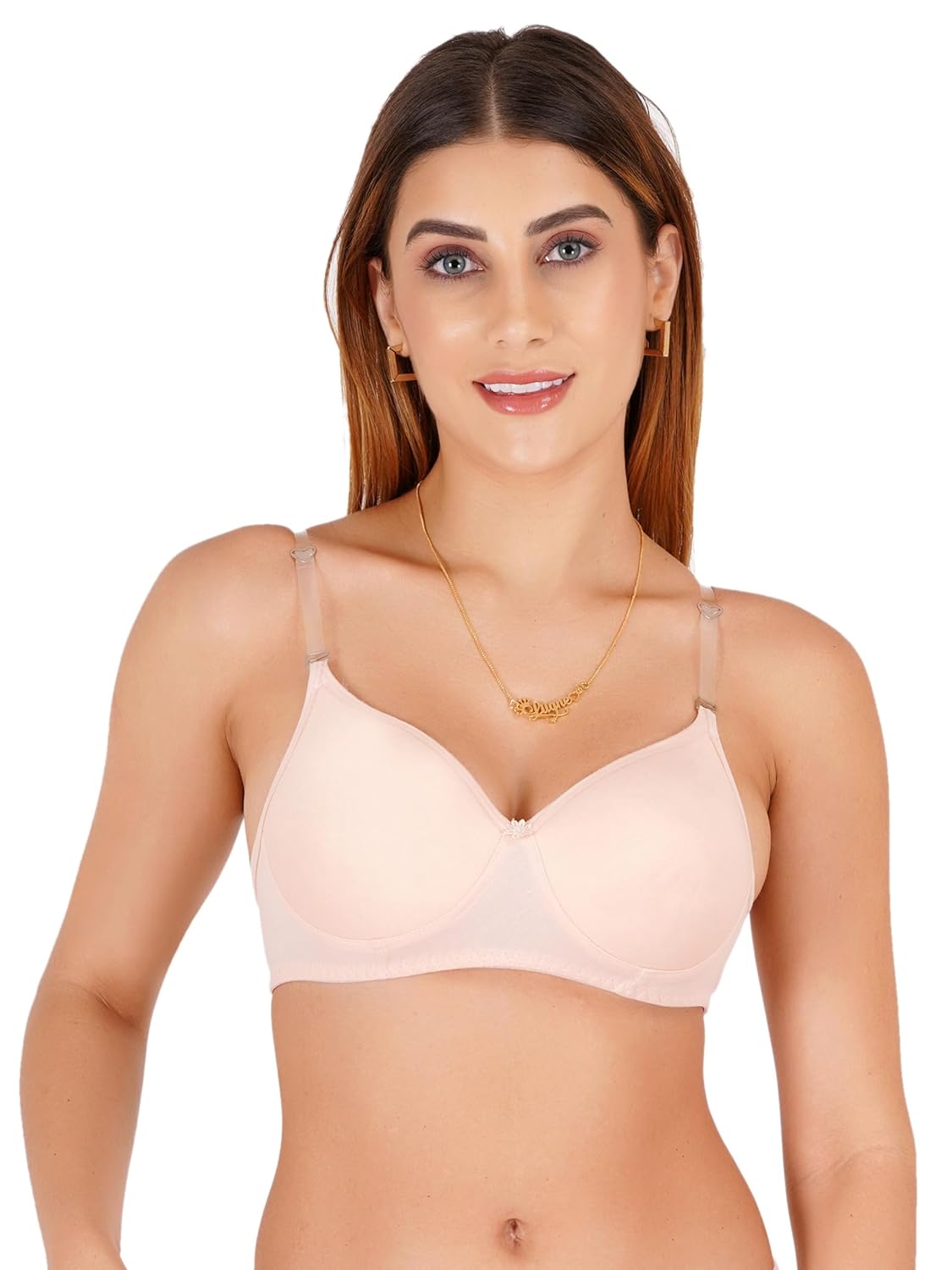 Liigne Women Everyday Padded Bra with Transparent with Bra Color Strap (Pack of 1) - Review, Price and Buying Guide