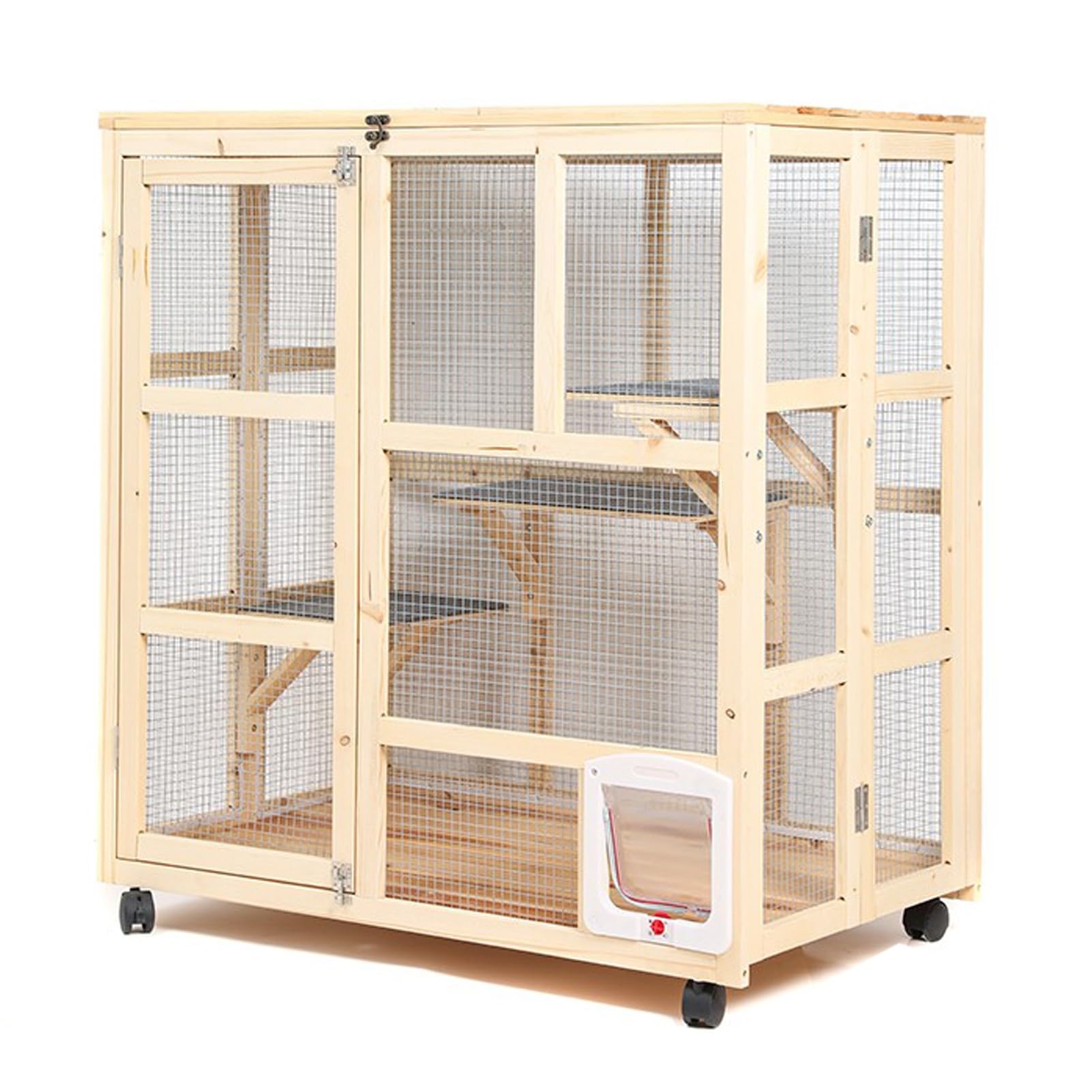 Amazon.co.jp: YHWKGZ 猫ケージ、き小型キャットケージ、鉄製