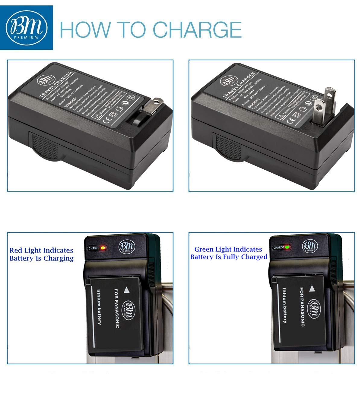 Amazon.com: 2 DMW-BCG10 Battery and Charger for Panasonic Lumix