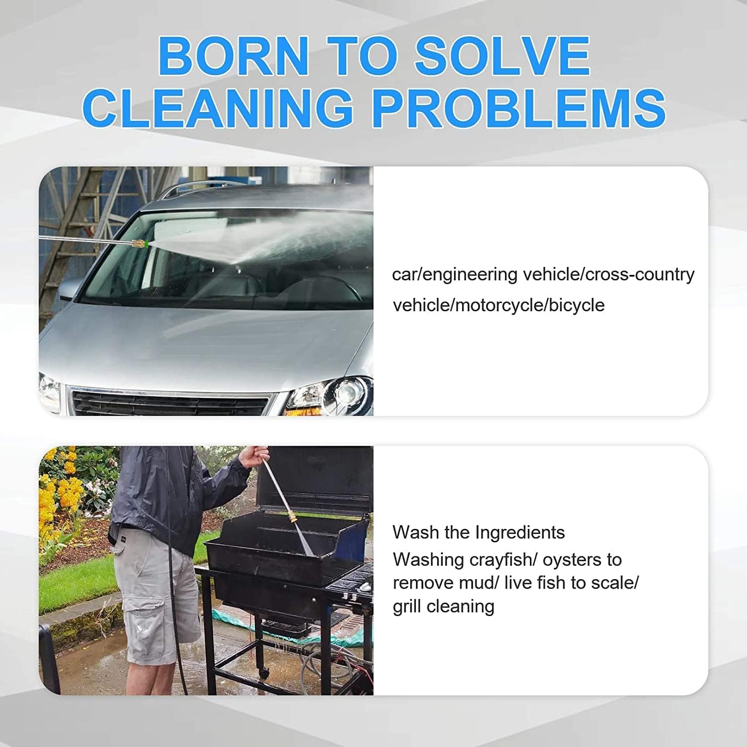 Grеаtеѕt Prоduсt Pressure Washer, 2.11GPM Professional Electric Power Washer 1800W High Pressure Cleaner Machine with 4 Nozzles Foam Cannon,Best for Cleaning Homes, Cars, Driveways, Patios, Fences, Garden